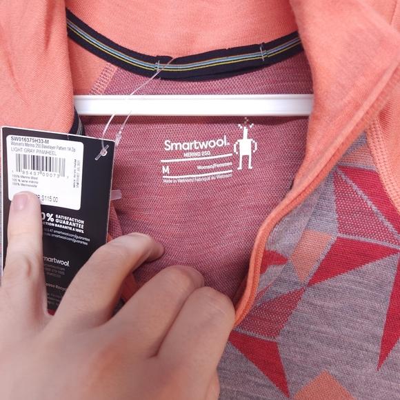 Smartwool Quarterzip Spring Wool Activewear - Picture 3 of 6